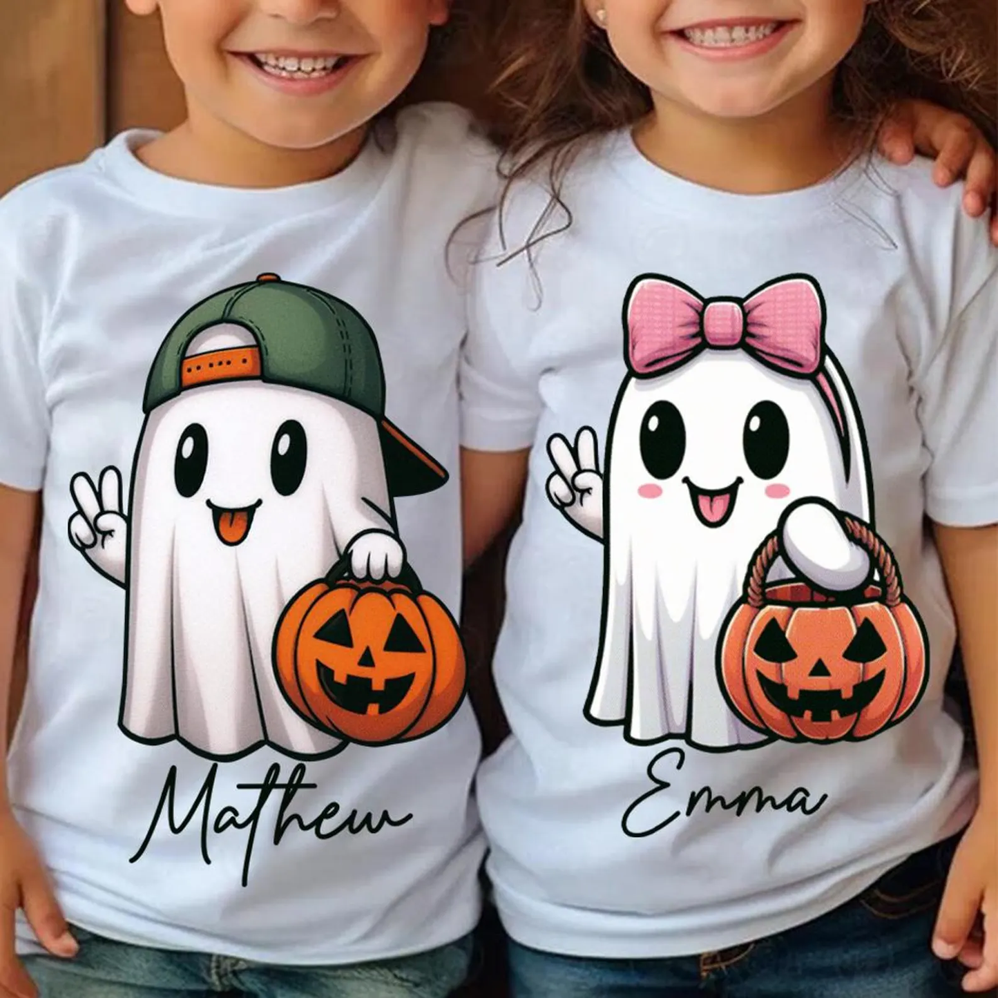 Custom Halloween Ghosts