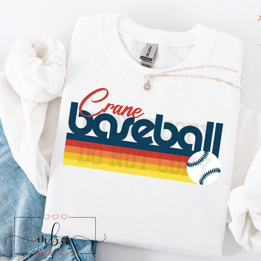 Crane Baseball Retro