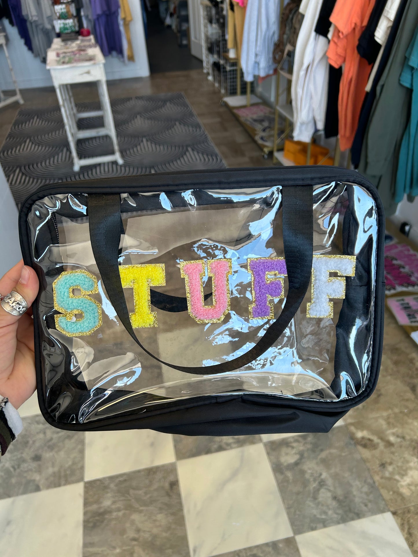 Clear Stuff Bag