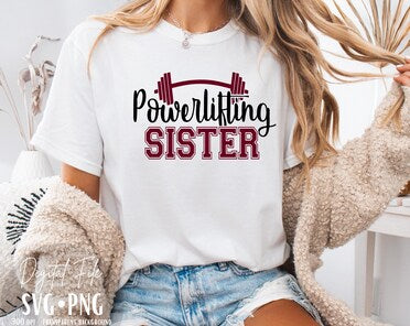 Powerlifting Sister