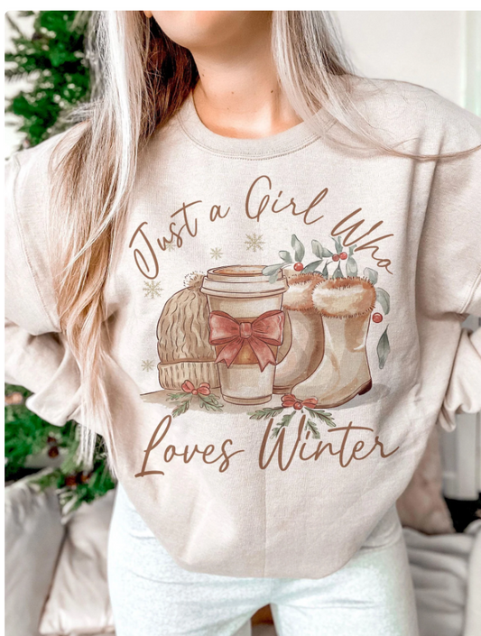 Girl Who Loves Winter